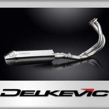 Silenziatore inox triovale scarico completo Kawasaki Z650RS Z650 RS 22-23 2-1 320mm