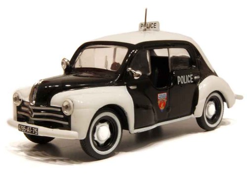 Renault 4cv polizia pie - pie,