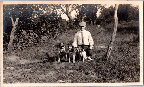 Ph2812 uomo caccia cane canino - ph2812,