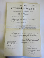 1912 PROMOZIONE AL GRADO DI SOTTOTENENTE DI COMPLEMENTO - ARMA DI ARTIGLIERIA