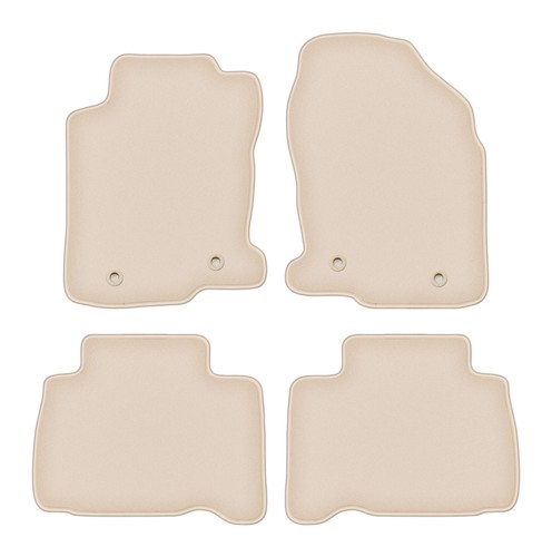 Set tappetini moquette - , beige