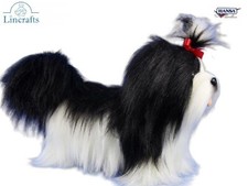 Shih Tzu peluche cane giocattolo morbido di Hansa 8380 - nuovissimo - Lincrafts Regno Unito est 1993