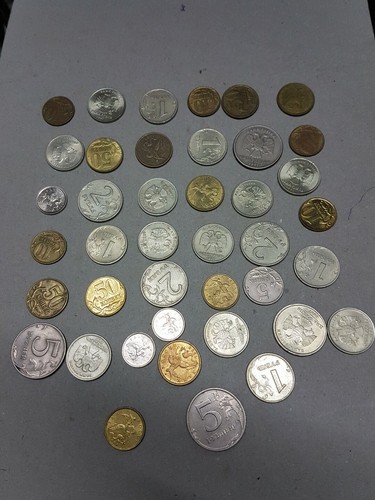Stock monete russia non - stock, di