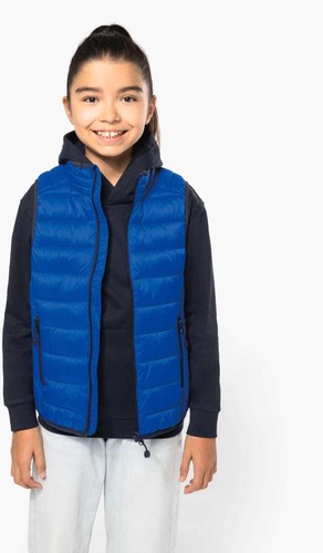 Gilet trapuntato leggero per