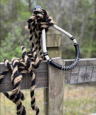 Natural Rawhide Bosal & Black