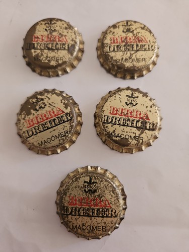 Tappi corona inutilizzati - tappi,