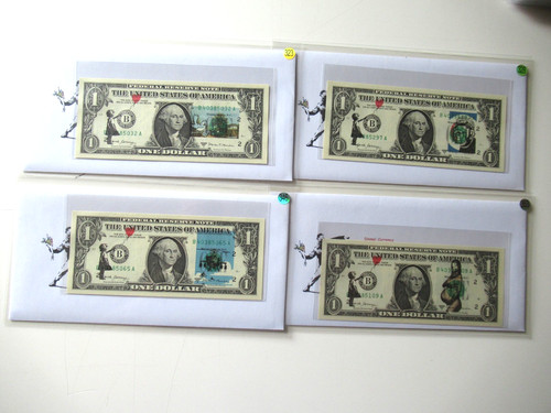 Banksy banconota vera - banksy:,