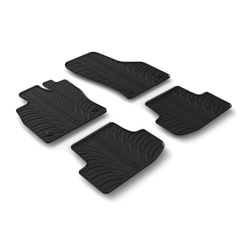 Set tappetini misura gomma - tappetini,
