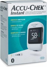 KIT MISURATORE ACCU-CHEK INSTANT ROCHE per il controllo GLICEMIA + 10 STRISCE