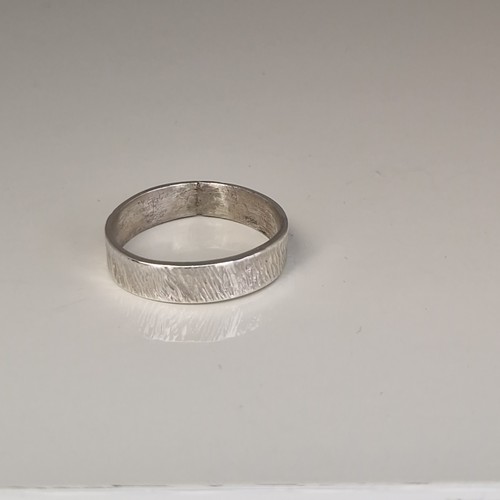 Anello fascia argento - anello,