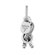 Pandora Pave Infinity Note
