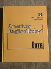 Vintage English Textbook