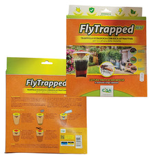 TRAPPOLA PER MOSCHE ECOLOGICA FLYTRAPPED CISA+ ESCA ATTRATTIVA NATURALE