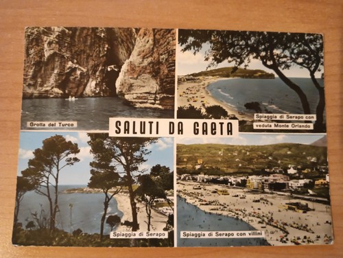 Cartolina 1962 italia gaeta - cartolina,