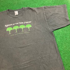 Vintage Jackie Kashian Shirt Mens XXL Black Ranger Of The Dork Forest Comedian