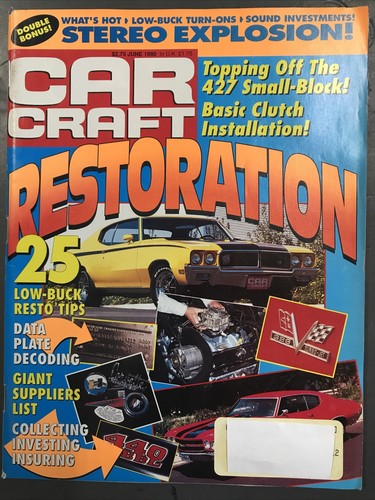 Car craft magazine june 1990 - craft,