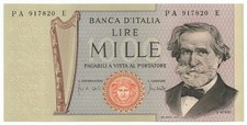 1000 LIRE GIUSEPPE VERDI II
