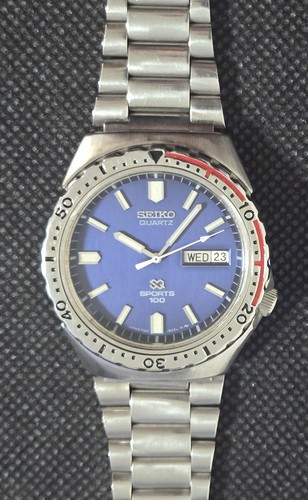 Seiko 7123 821a sports - seiko, sq