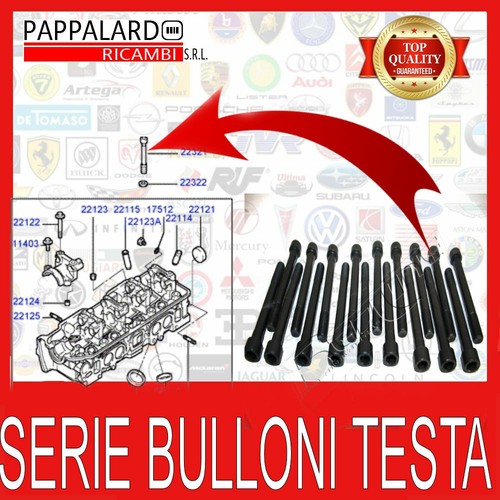 Serie bulloni testa mitsubishi - serie,