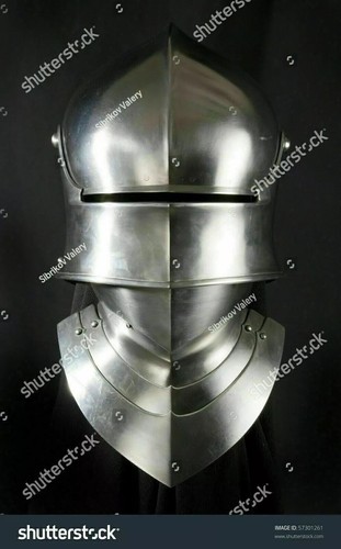 Elmetto sallet medievale - elmetto,