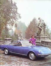 Pubblicità FIAT 2300 S COUPE' PININFARINA  - 1965