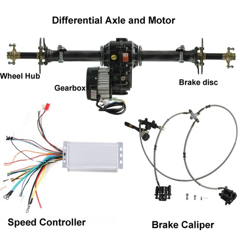 Kit assale posteriore atv - kit,