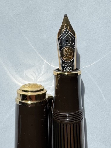 Pelikan m800 marrone nero - pelikan,