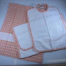 SET ASILO 3 PEZZI ARANCIO