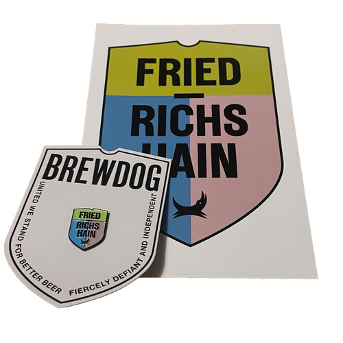 Brewdog badge friedrichshain - badge,