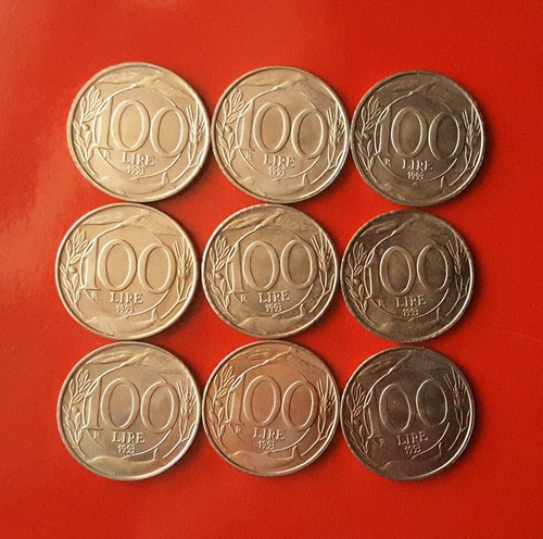 Lotto monete 100 lire - di,