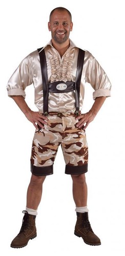 Costume tirolese mimetico