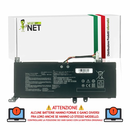Batteria compatibile con asus - compatibile,