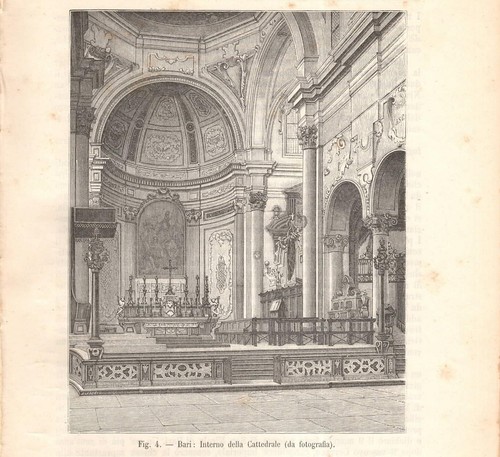 Stampa antica bari interno - antica,