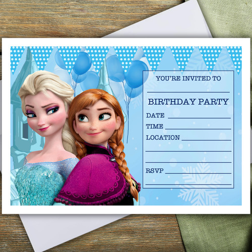 Inviti festa frozen - inviti,