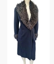 Cappotto donna vero colletto