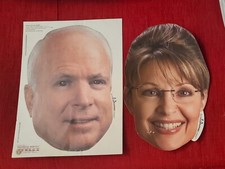 Maschere campagna McCain/Palin