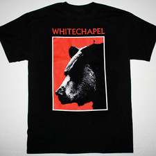T-shirt Whitechapel band nera