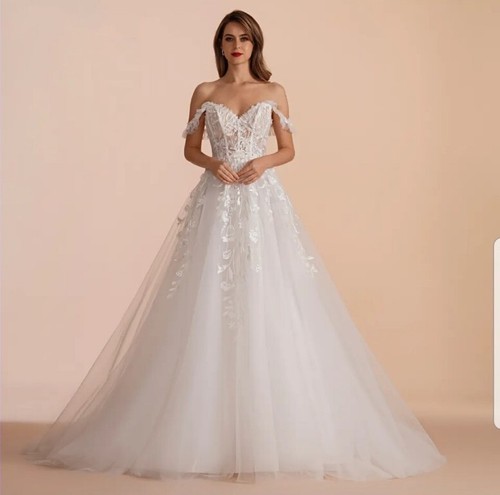 Abito sposa nuovo spalle - abito,