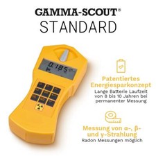 GAMMA-SCOUT Standard "Modello 2024" Contatore Geiger incl. certificato di calibrazione  