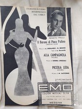 RENATO TRULLI "IL BARONE DI PINCO PALLINO" + "ALLA CAMPAGNOLA" - "PICCOLA LEDA" 