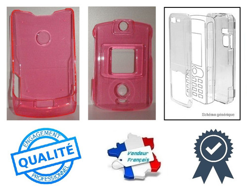 Custodia cristallo rosa - custodia,