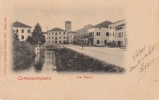 CAMPOSAMPIERO viaggiata per Venezia 6.2.1901