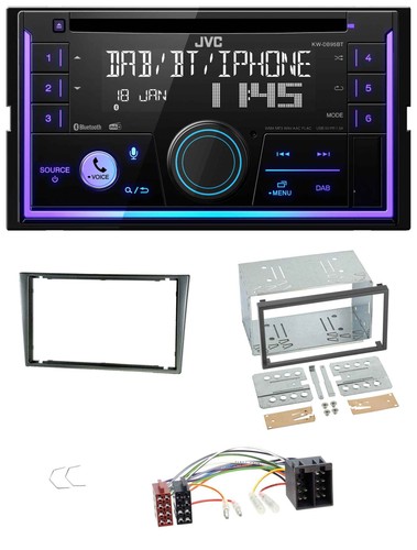 Jvc mp3 usb 2din dab - usb,