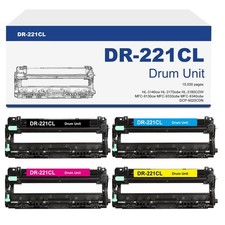 Unità batteria 4 pezzi DR221CL DR221 compatibile con Brother HL3140CW 3170CDW MFC-9340CDW