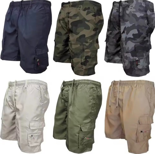 Pantaloncini cargo uomo con