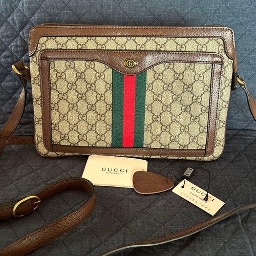 Borsa tracolla vintage gucci - a,
