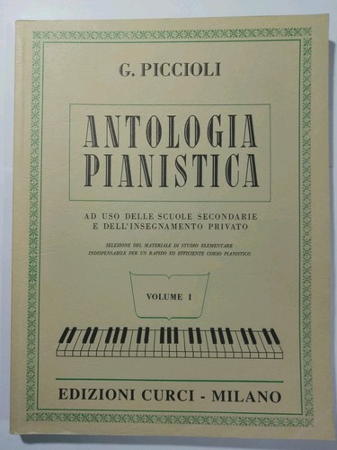 Spartito pianoforte piccioli - spartito,