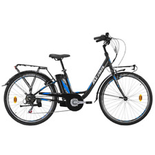 E-BIKE BICICLETTA ELETTRICA ZUNDAPP BY ATALA E-WAY Z505 CITY BIKE 26" NERO BLU