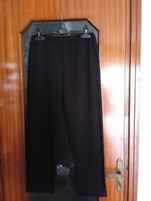 Pantalone dritto nero con