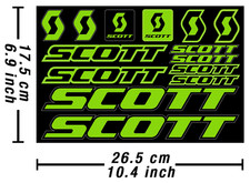 Scott Decalcomanie Stickers